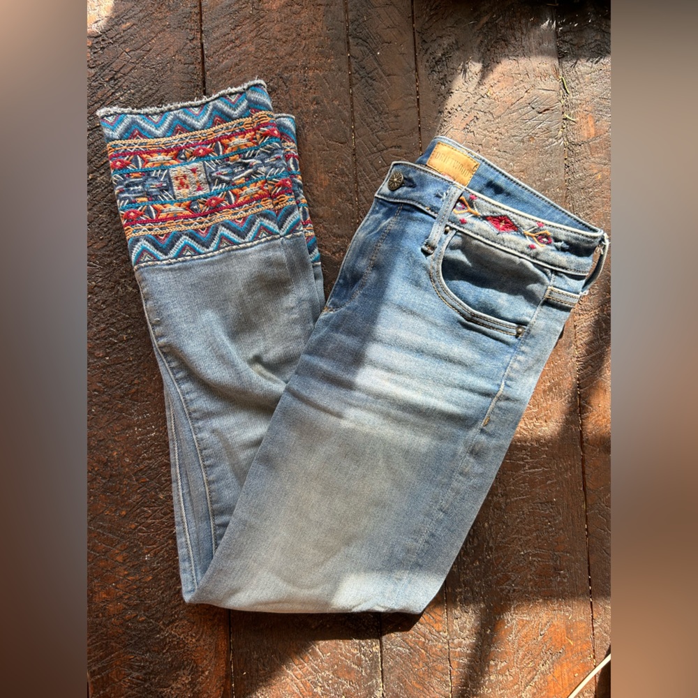 Driftwood Colette Embroidered Jeans